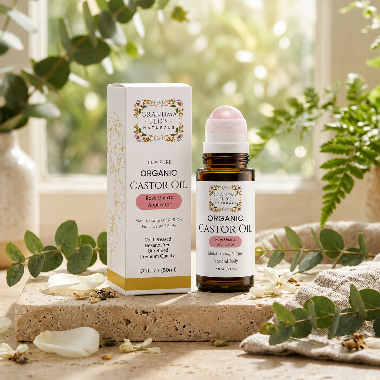 Grandma Flo's Organic Skincare & Castor Oil Products